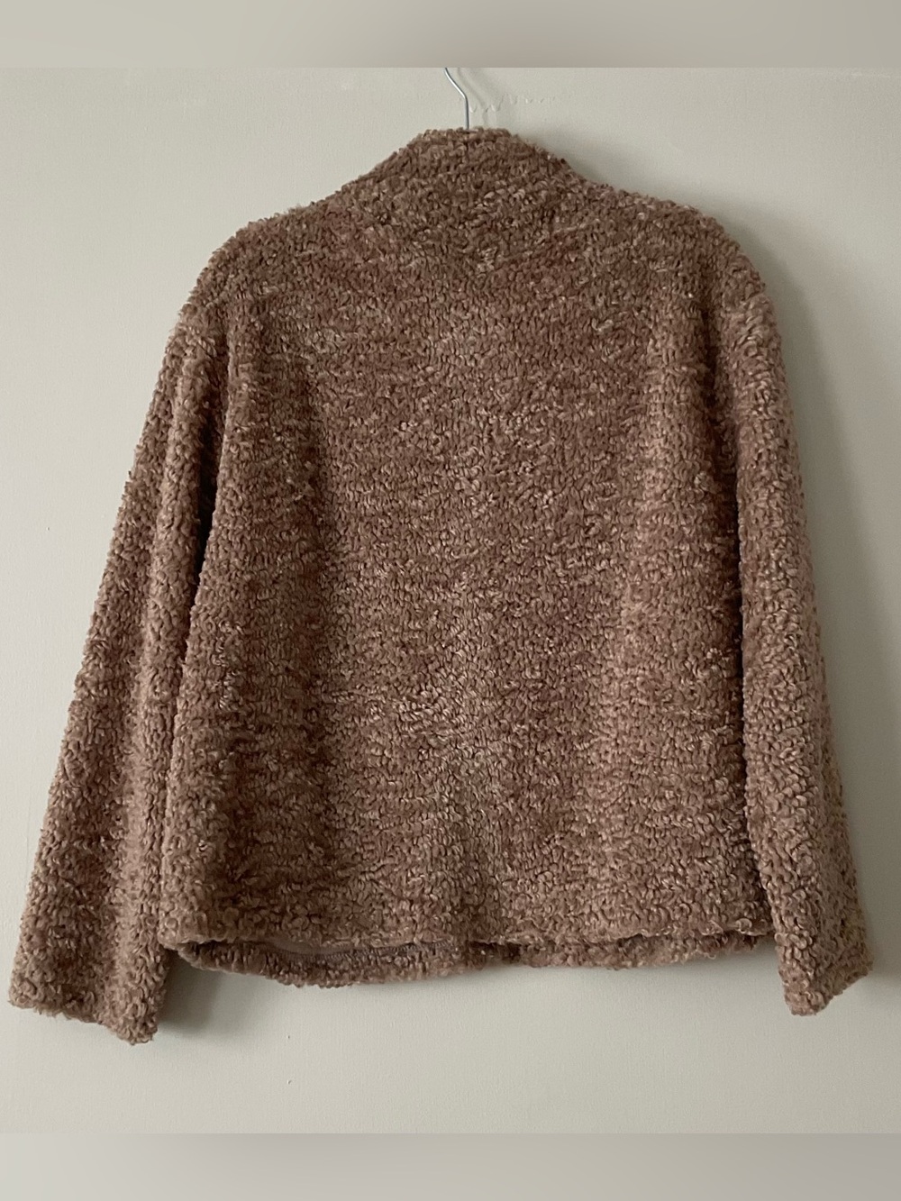 H&M Oversized Teddy Fleece Jacket - Picture 4 of 8